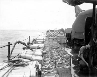 Cases of empty 40MM casings