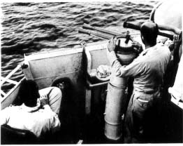 Army Officers on Bridge