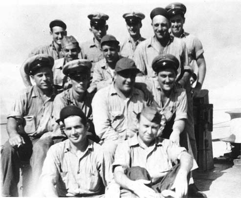 USS BUSH Chief Petty Officers - Oct. 1944