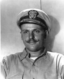 Lt.(jg) Moses Hubbard III with Mustache