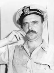 Lt. Tony Lilly with Mustache