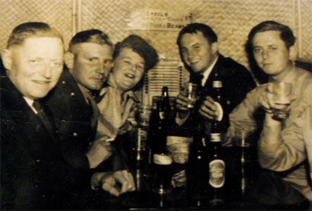 Anderson with family