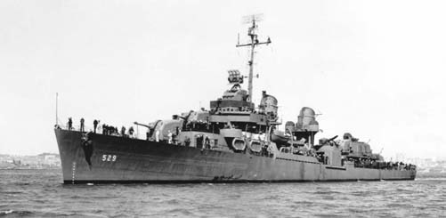 USS BUSH during World War II
