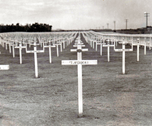 Temporary Grave Tony Wysocki - S1c